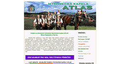 Desktop Screenshot of kapelaatlas.cz